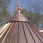 Copper roofing